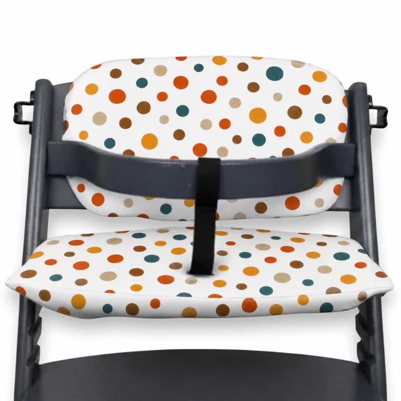 Pintas - Almofadas para a cadeira Kinderkraft Enock - Tecido Impermeável almofada enock pintas 1