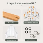 kit pousa pes inclui
