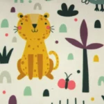 Savana - Almofadas para a cadeira Kinderkraft Livy - Tecido Impermeável