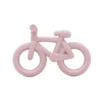 mordedor bicicleta rosa