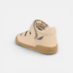 oceano bege 2 sandalia blanditos barefoot pele
