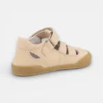 oceano bege 3 sandalia blanditos barefoot pele