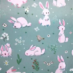 padrao tecido coelhos