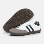 calcado respeitador barefoot adulto zzfaber riscas preto 2