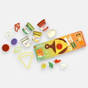 plasticina natural pizza set 2