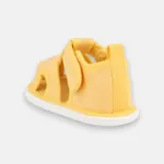 sandalia blanditos barefoot vegan betta amarelo 2