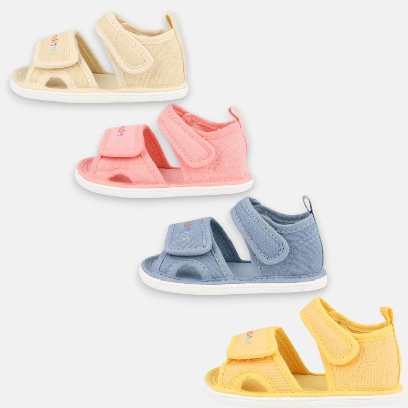 Sandália Criança – Lona Colisa – Blanditos by Crio sandalia lona blanditos colisa