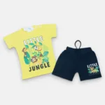 conjunto calcao jungle amarelo 2