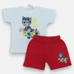 conjunto calcao shirt pup verde 1