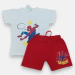 conjunto calcao spiderman vermelho 2