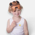 squitos autocolante repelente mosquitos crianca mascara tigre