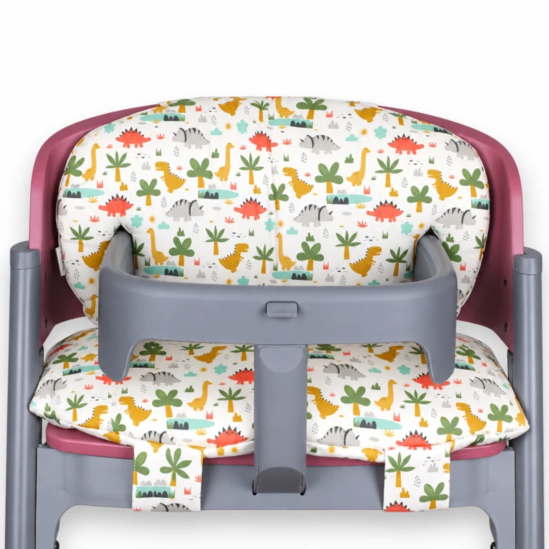 Dino - Almofadas para a cadeira Kinderkraft Livy - Tecido Impermeável almofada livy dino