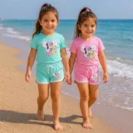 conjunto calcao tshirt mini