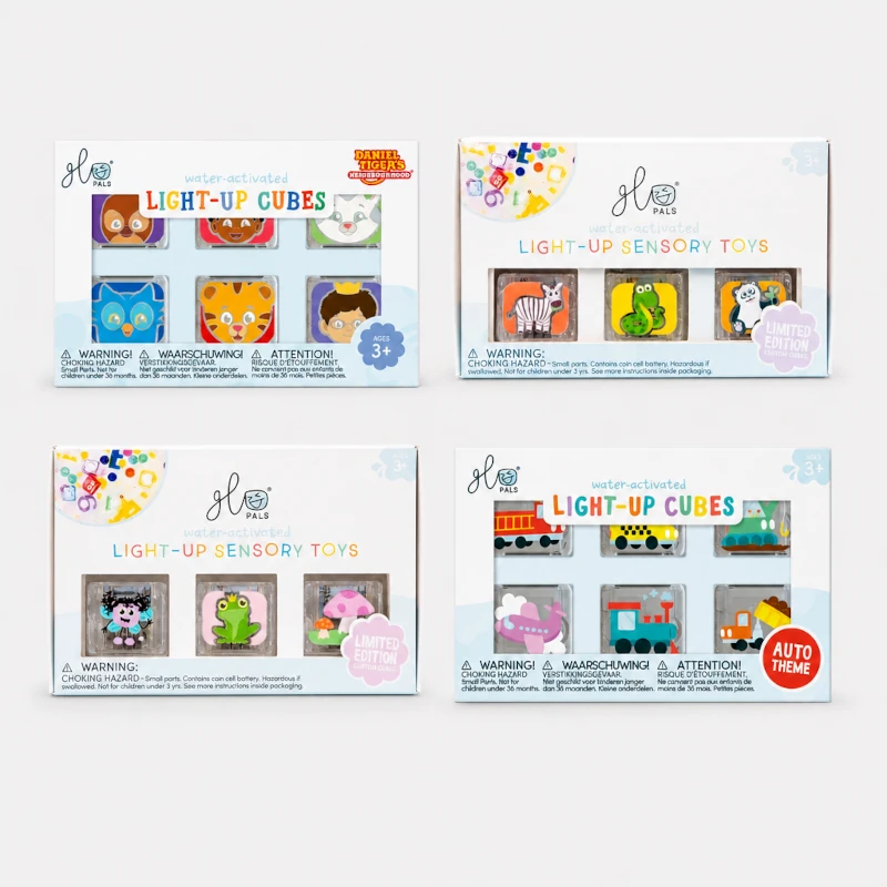 6 Cubos Luminosos – Glo Pals 6 cubos luminosos glo pals