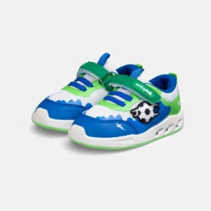 sapatilha futebol barefoot chetto 3 azul verde
