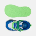 sapatilha futebol barefoot chetto 5 azul verde